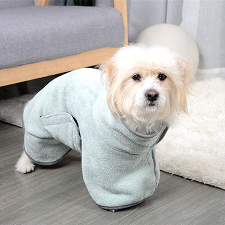 Sèche-linge rapide Serviette de bain absorbante chien peignoir Serviette de bain de chien pour chiens chats microfibre