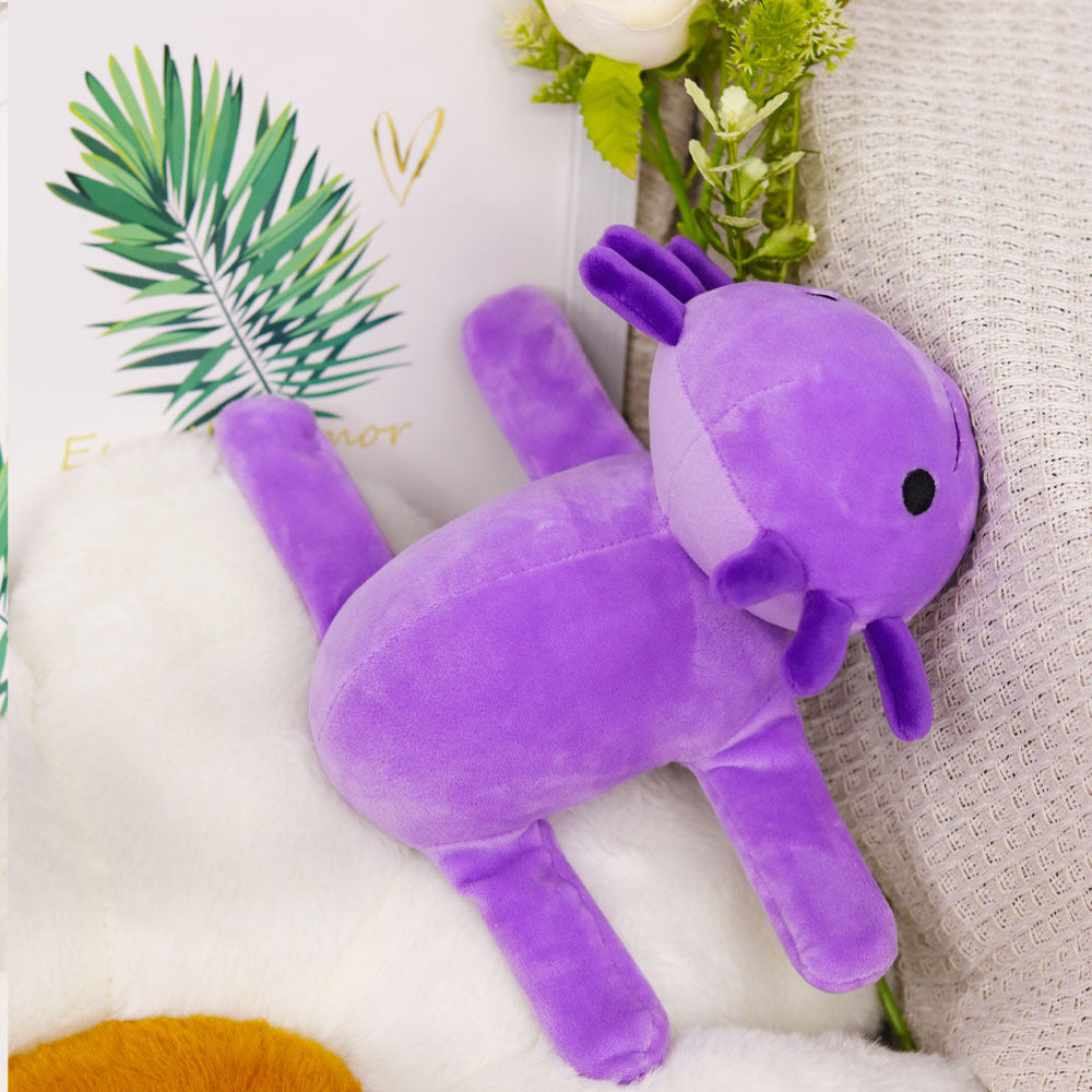 Colorful Salamandre Snap-ring Bracelet en peluche jouet