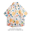 Chemise à manches courtes de plage hawaïenne pour hommes