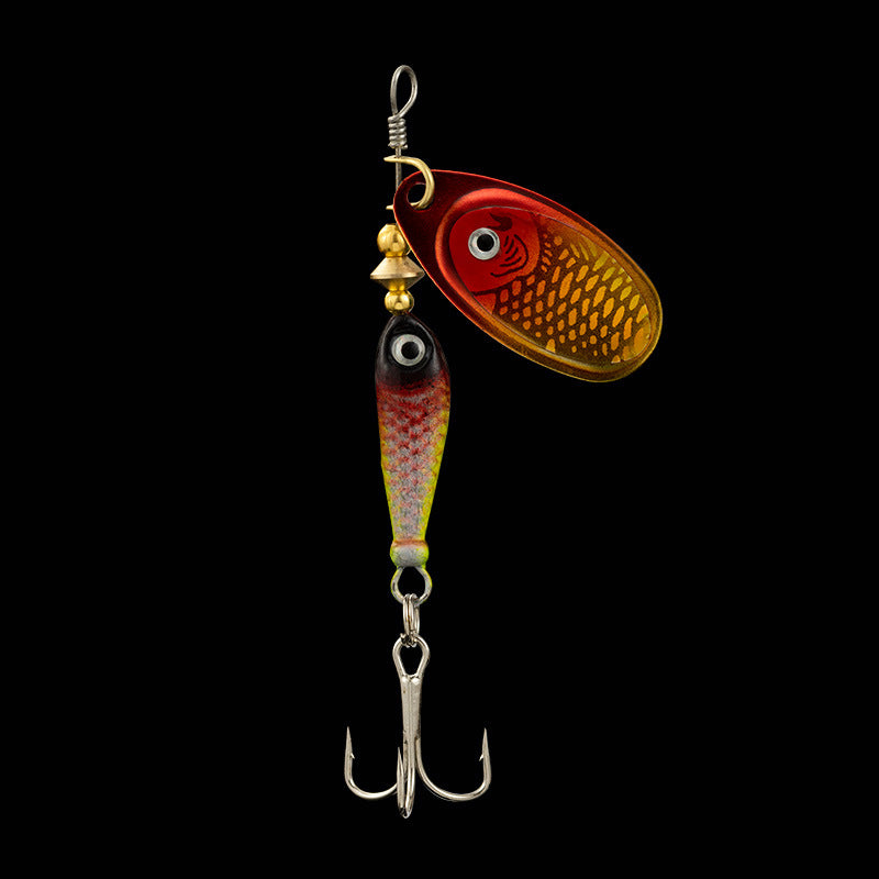 Paillettes rotatives Pointage manuel Pièce composite Simulation Lure Lure