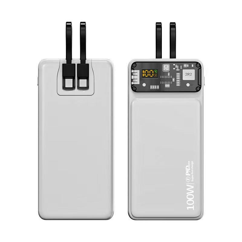 66W Super Fast Charge Power Bank 20000 Mah grande capacité