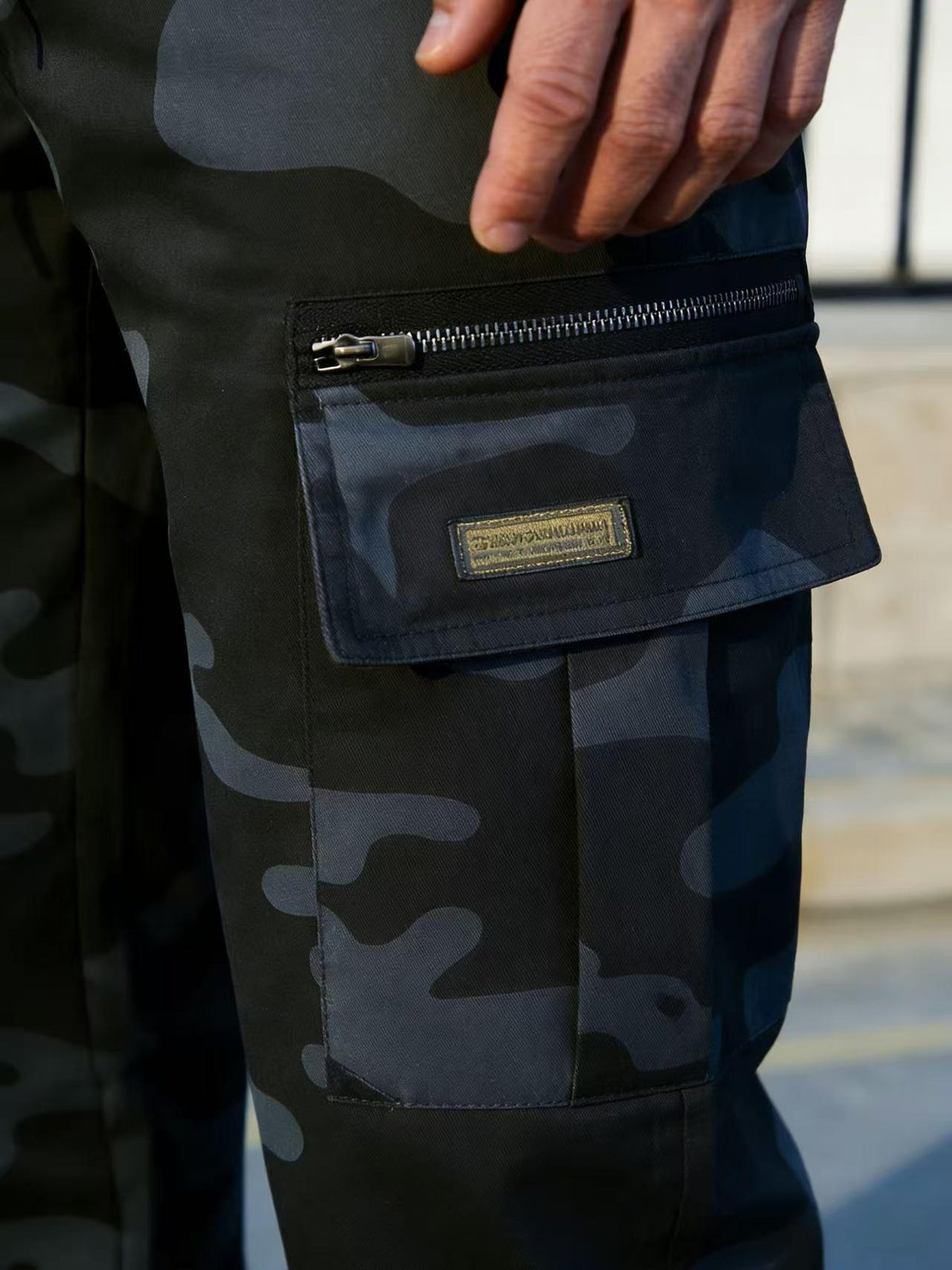 Pantalons de camouflage de taille Plus pour hommes