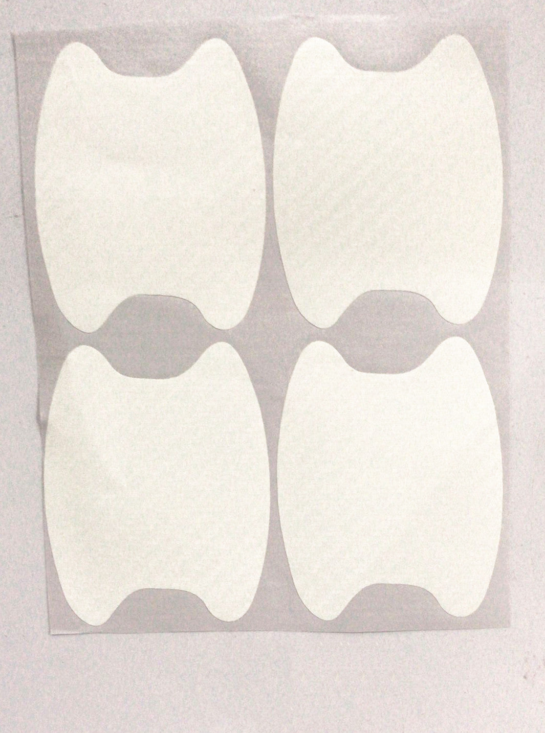 Stickers Poignée de Voiture 4pcs en fibre de carbone