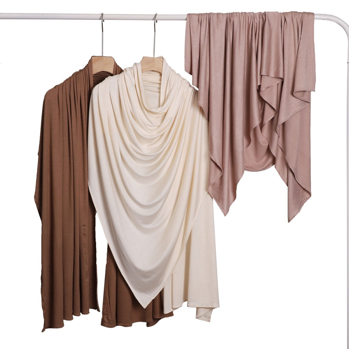 Plain solid color mercerized cotton fabric