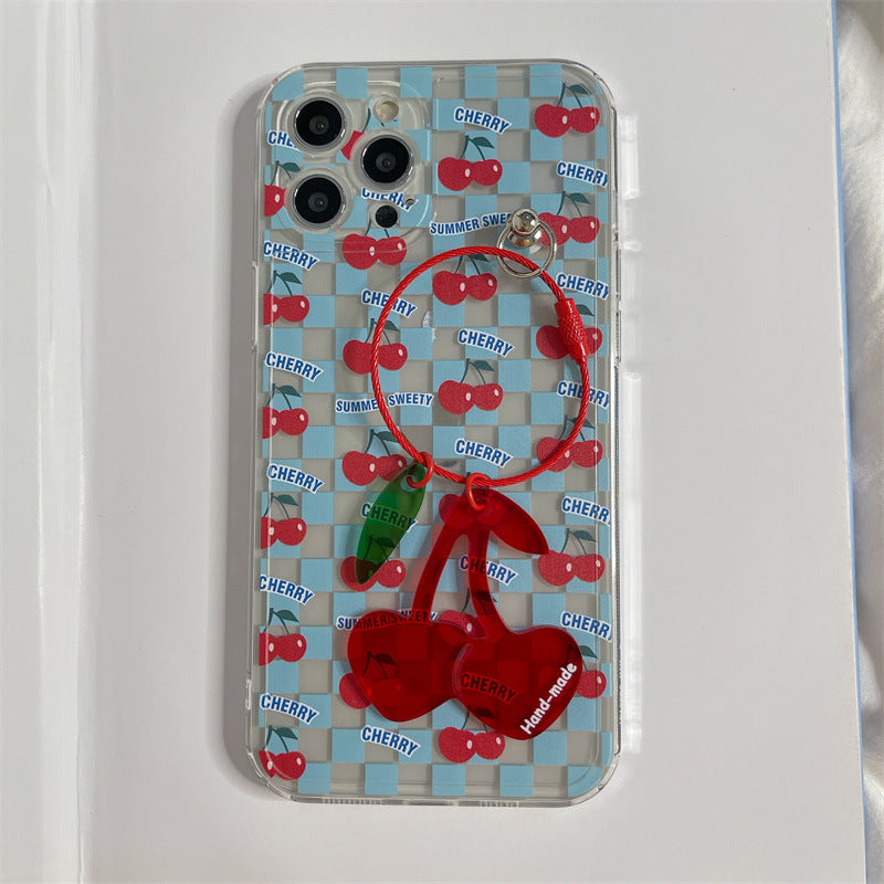 Cerise Pendentif Téléphone portable Cas Xxr Femme