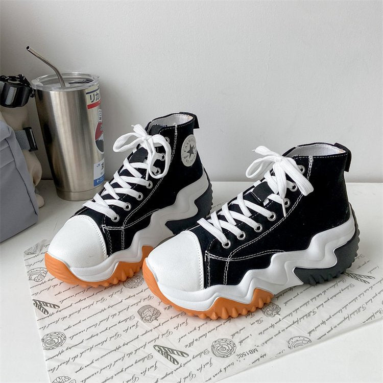 Femmes de la plate-forme de mode Chaussures Casual Haut