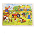Enfants en bois Enfants Puzzle éducation précoce 60 pièces