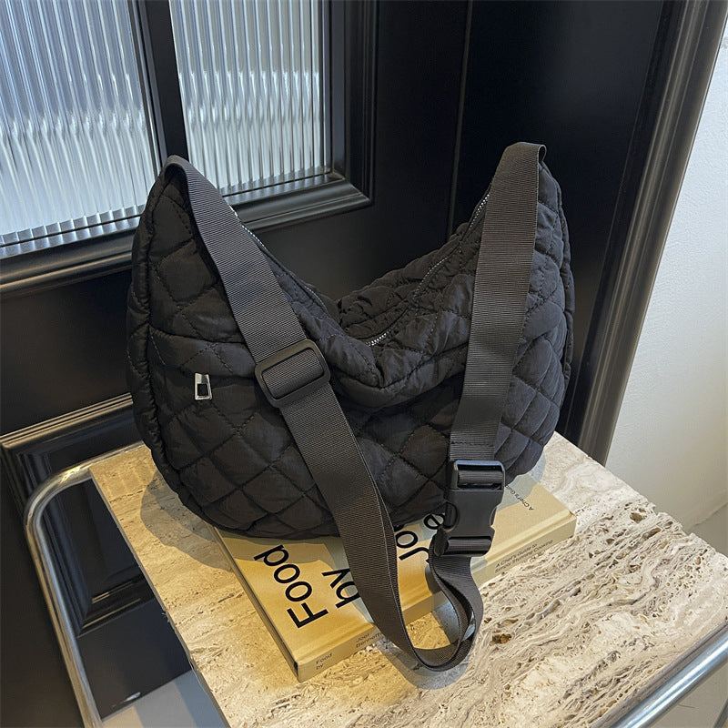 Sac à croix matelassé de grande capacité