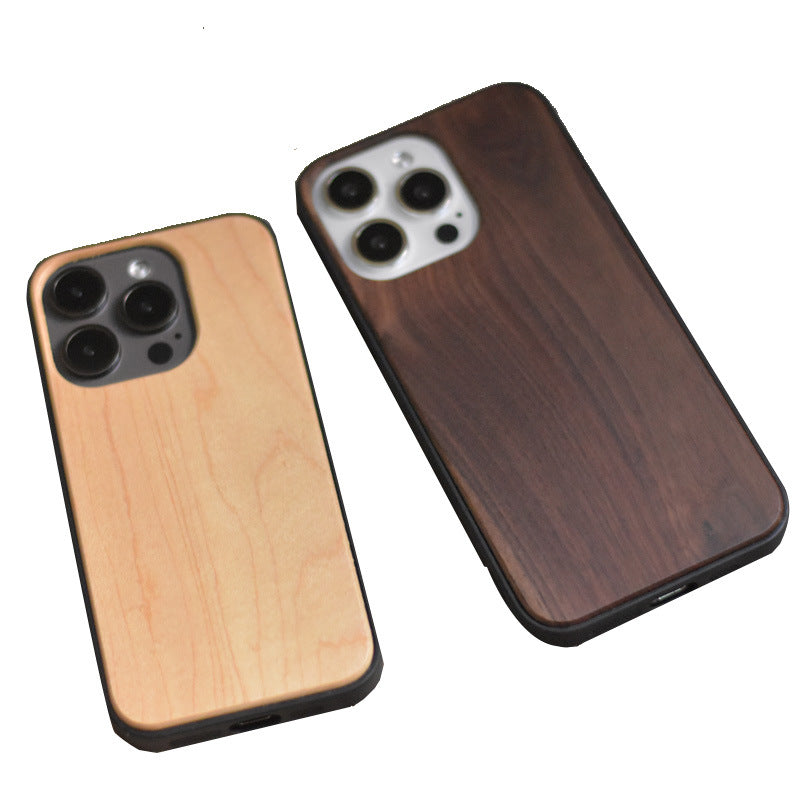 Boîtier de téléphone léger en bois massif