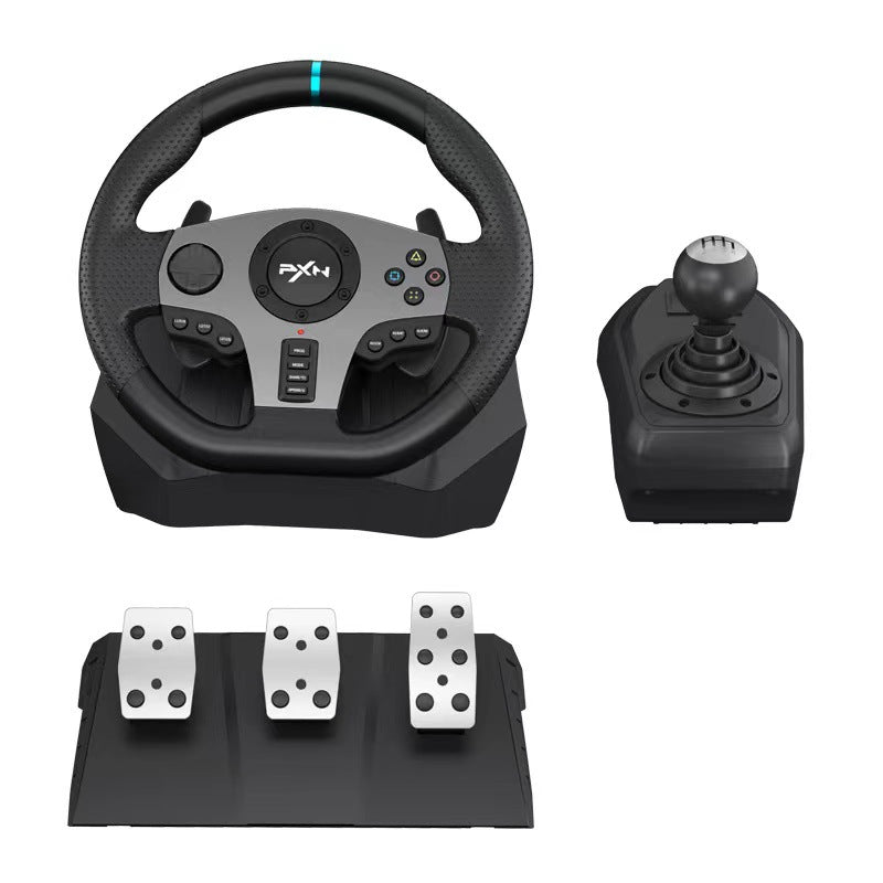 PXNV9 Racing Game Aiming Wheel Compatible avec le PC PS3 PS4 Xboxone
