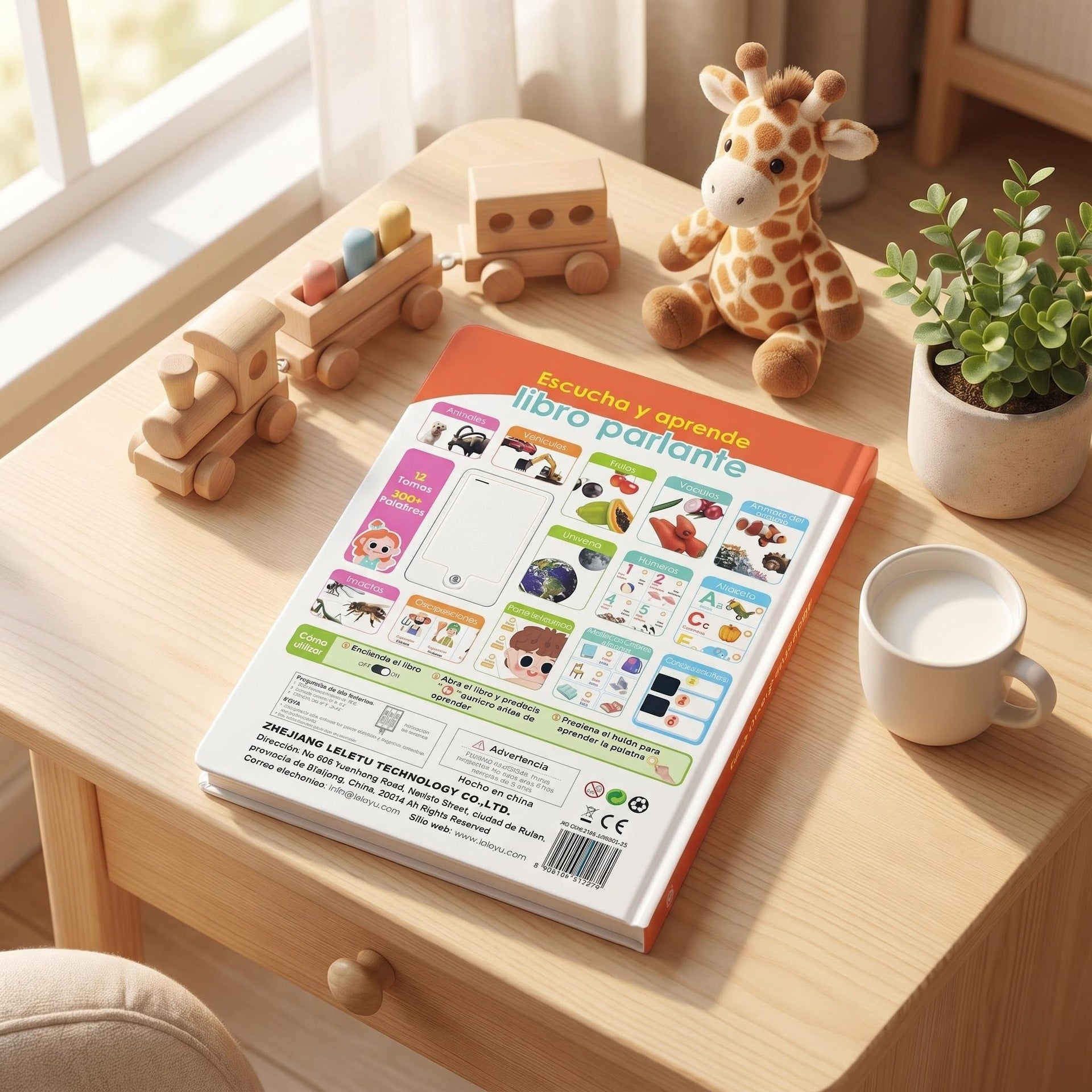 Espagnol Anglais Bilingue Livre Touch-and-Feel