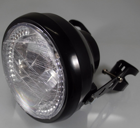 Projecteur de phare de moto clignotant voyant Blinker lumière avec phare deracket pour Cafe Ra