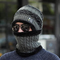 Entretien chaud et vélo à l'épreuve du froid Automne et chapeau en coton rembourré d'hiver pour hommes