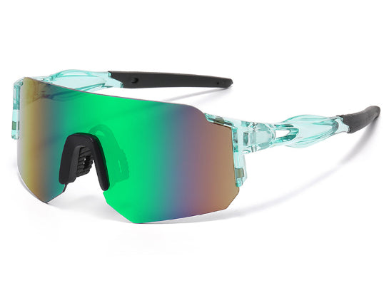 Lunettes de soleil enduites de couleur