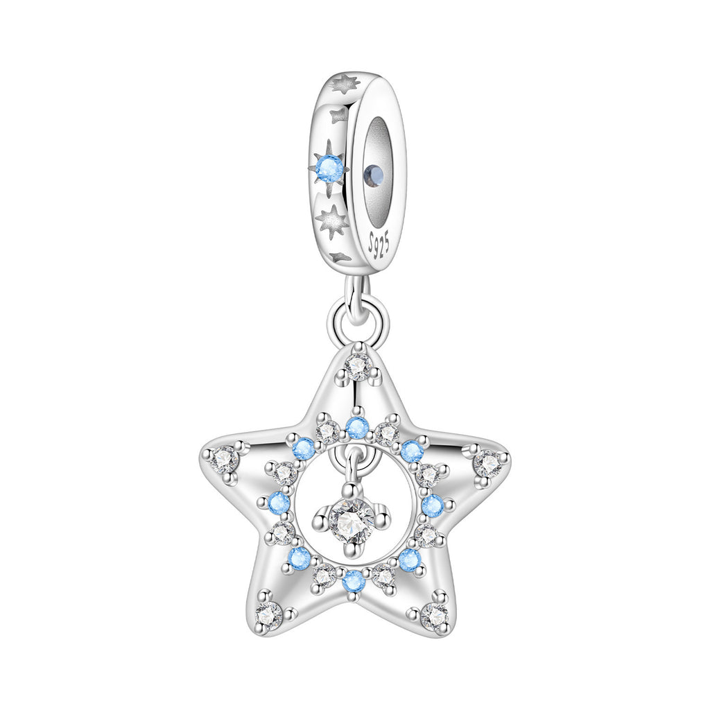 Starry Sky Astronaute Diy Bracelet Chaînes Perles Pendentif