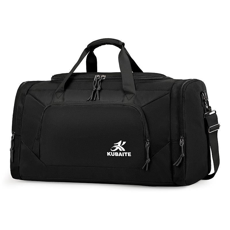 Sac multifonctionnel de gym de couleur solide avec grande capacité Et la séparation sèche-humide