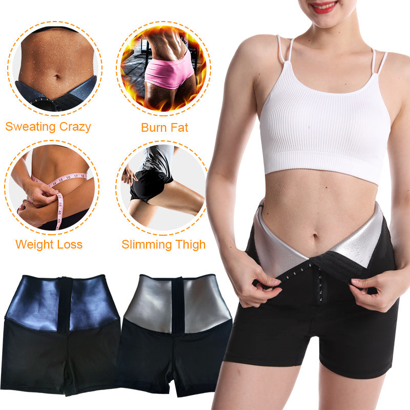 Pantalons de forme de formation thermique haute taille pour femmes