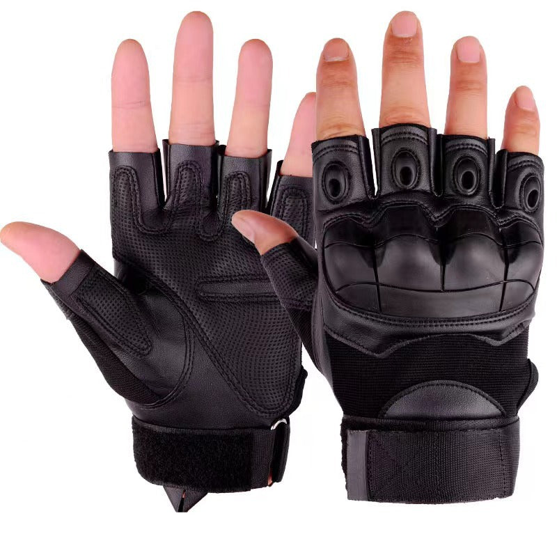 Vélo d'escalade de montagne de VTT extérieur résistant aux coupures et aux glissements Gants
