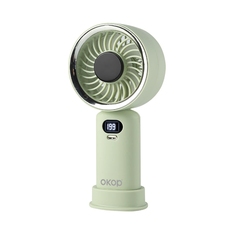 KP-F30 modèle ventilateur portatif usine affichage numérique haute vitesse comprend la base de vente article Lo