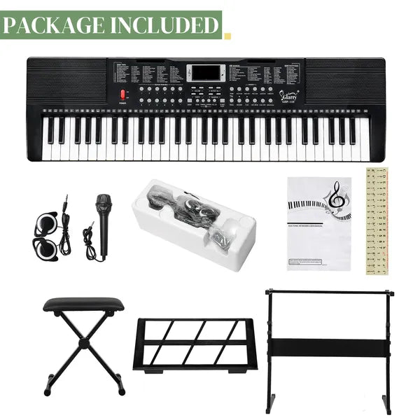 Ne pas vendre sur Amazon GEP-110 61 Keyboard avec support pour piano