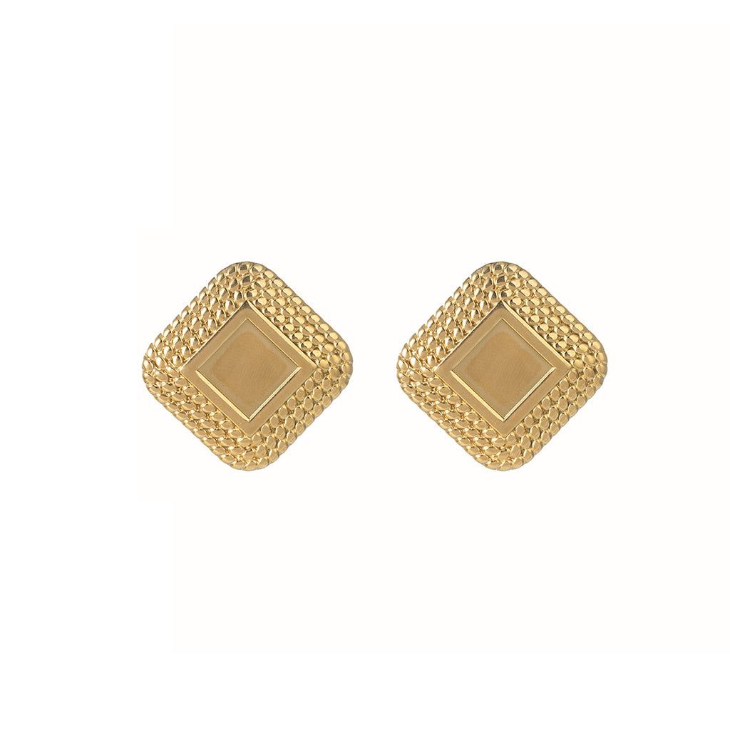 European And American Personality Tendance Boucles d'oreilles de tournesol Femelle High-grade Retro Joker D