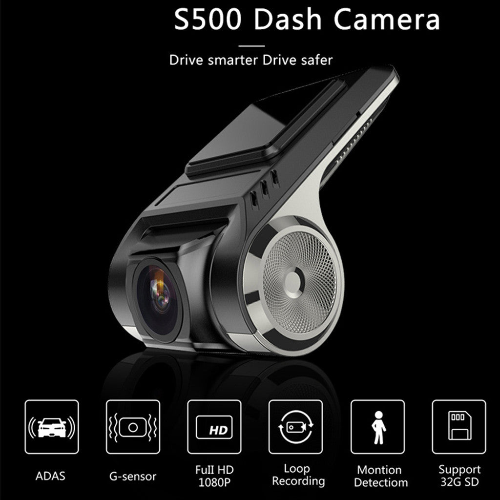 Caméra d'enregistrement de voiture DVR USB