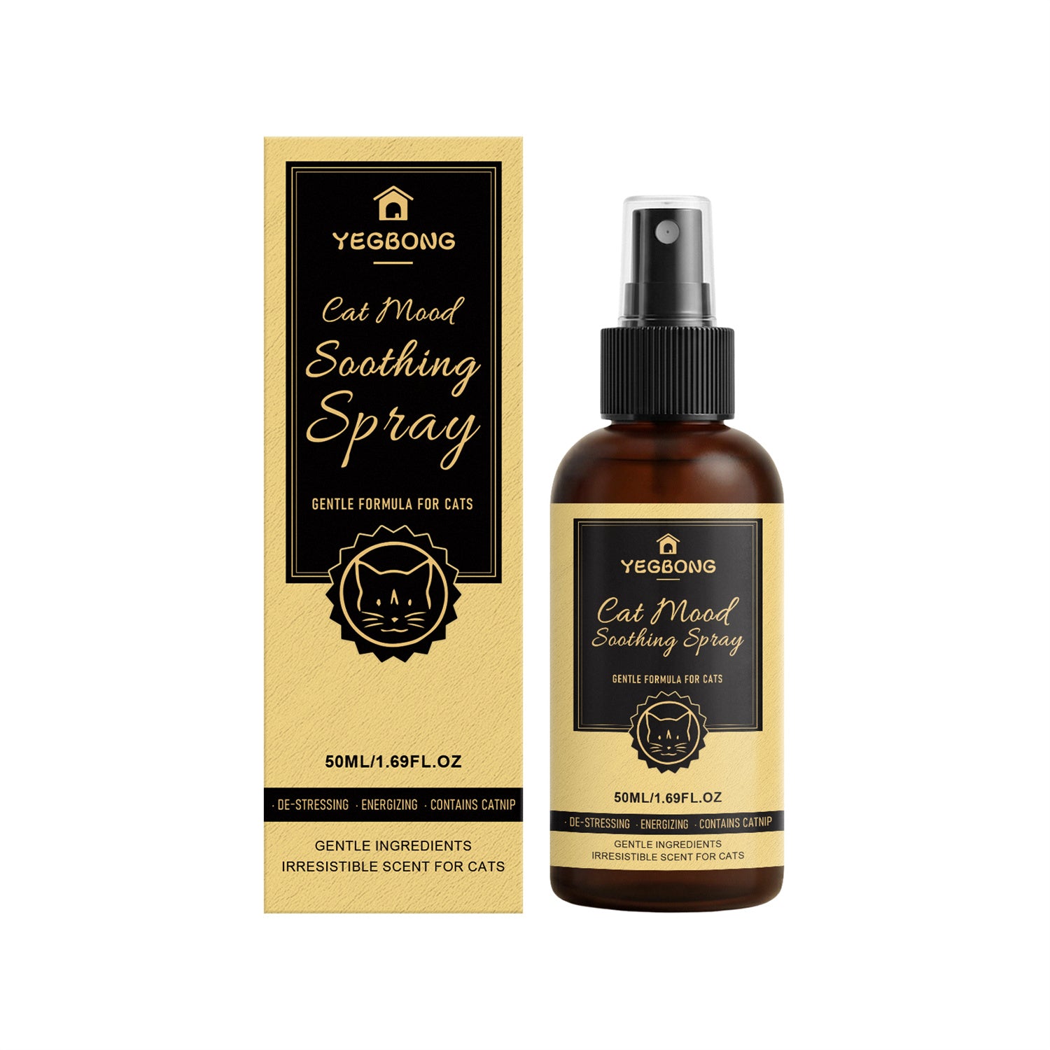 Spray apaisant pour l'humeur des chats