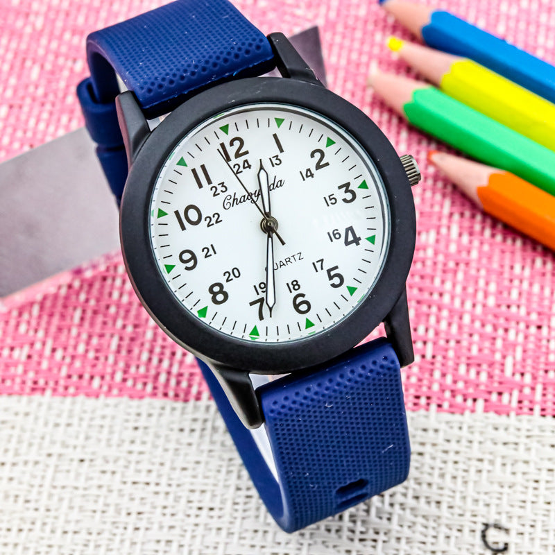 Aiguille lumineuse étanche Montre électronique numérique transparente
