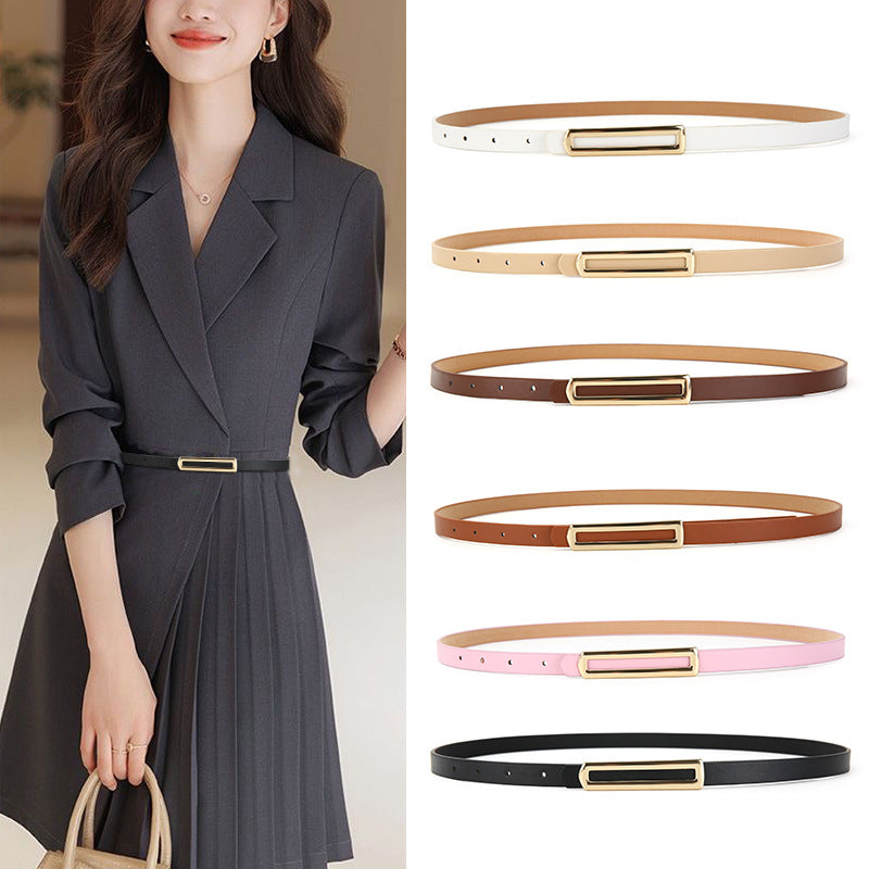 Ceinture simple couleur de bonbons sauvage