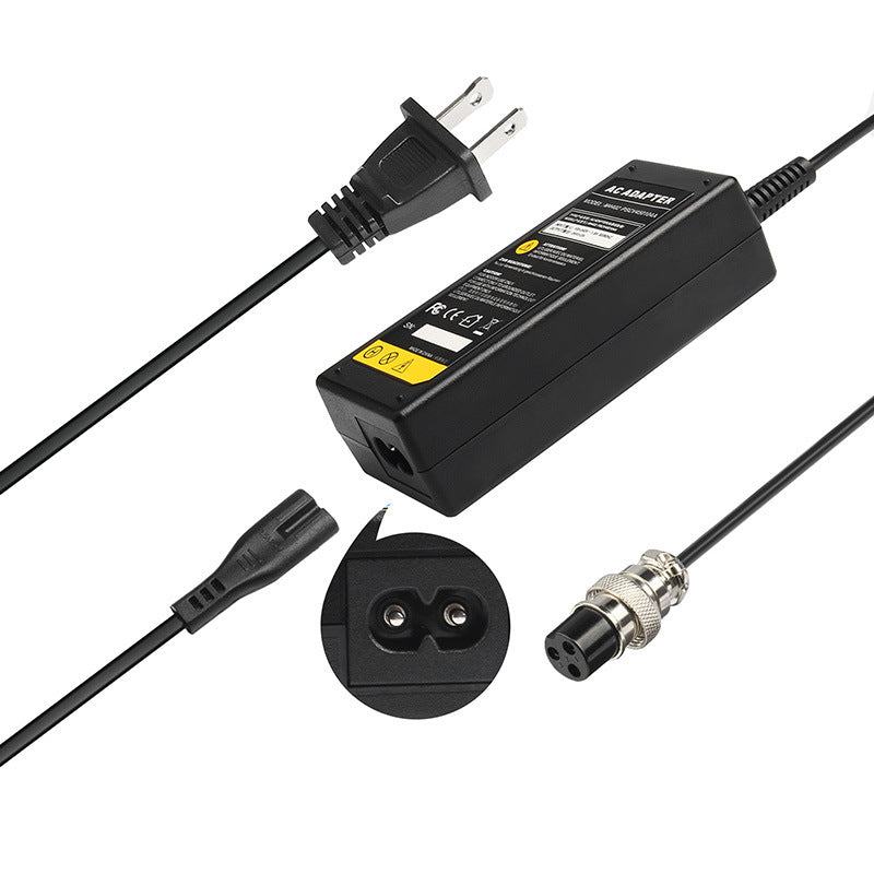 Adaptateur de puissance de véhicule électrique portable 48W