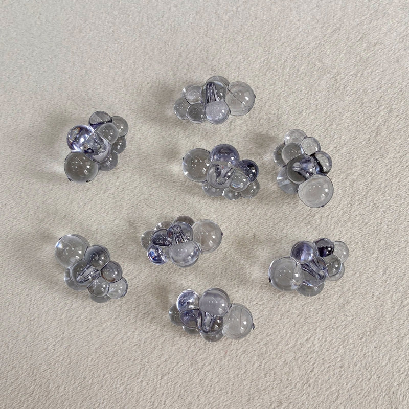 Perles de nuages acryliques translucides