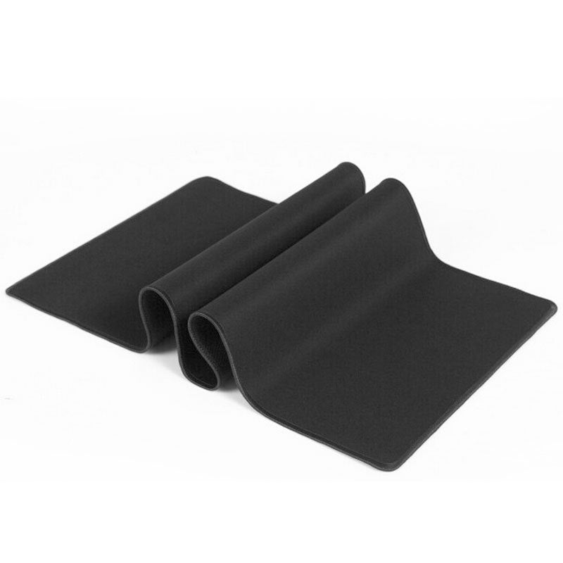 Tout noir Longueur extra longue Mouse Pad clavier Pad Bureau Pad de jeu