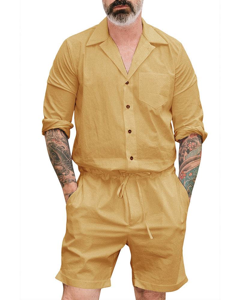 Costume de saut de mode casual homme