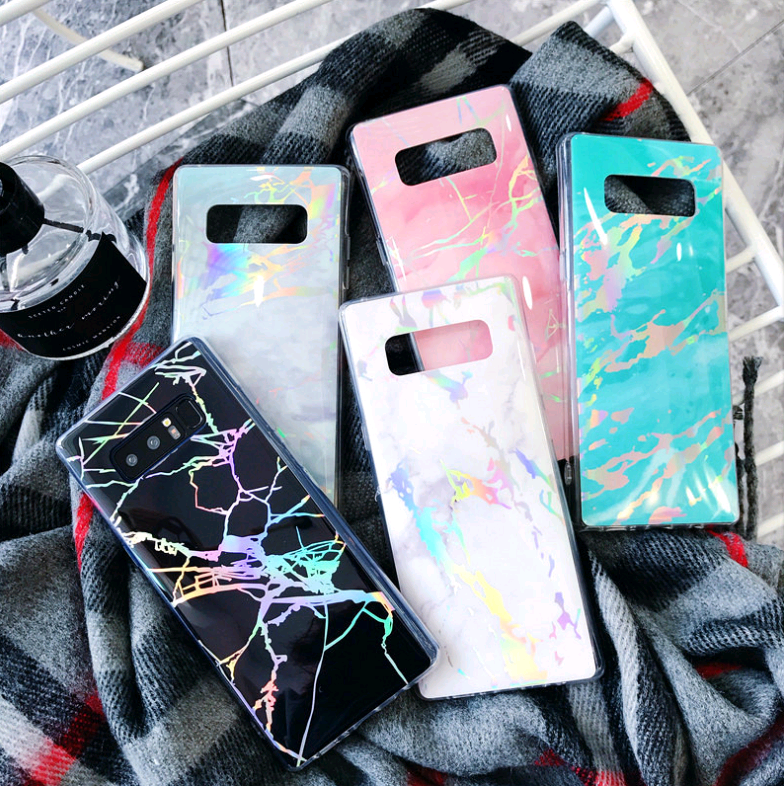 Applicable à S9 Laser Marble IMD Soft Shell tout compris S8Plus Creative Fashion Mobile