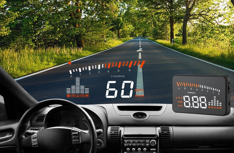 Affichage tête haute Automobile Universal Speed Digital Projector