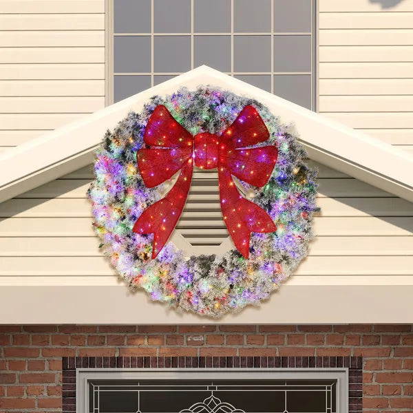 Wreath de Noël(Aucune expédition pour les week-ends)