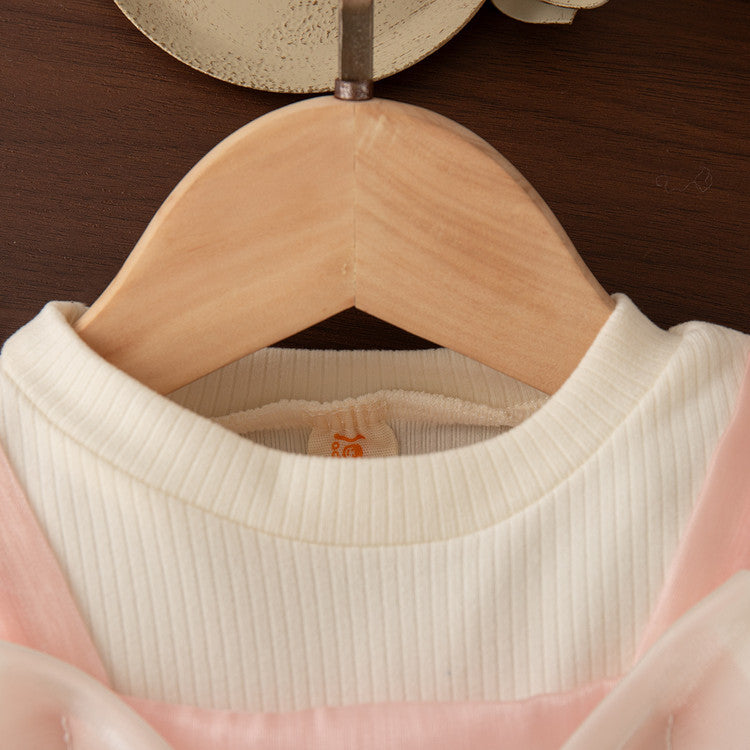 Mignon printemps robe d'arrivée pour bébé filles