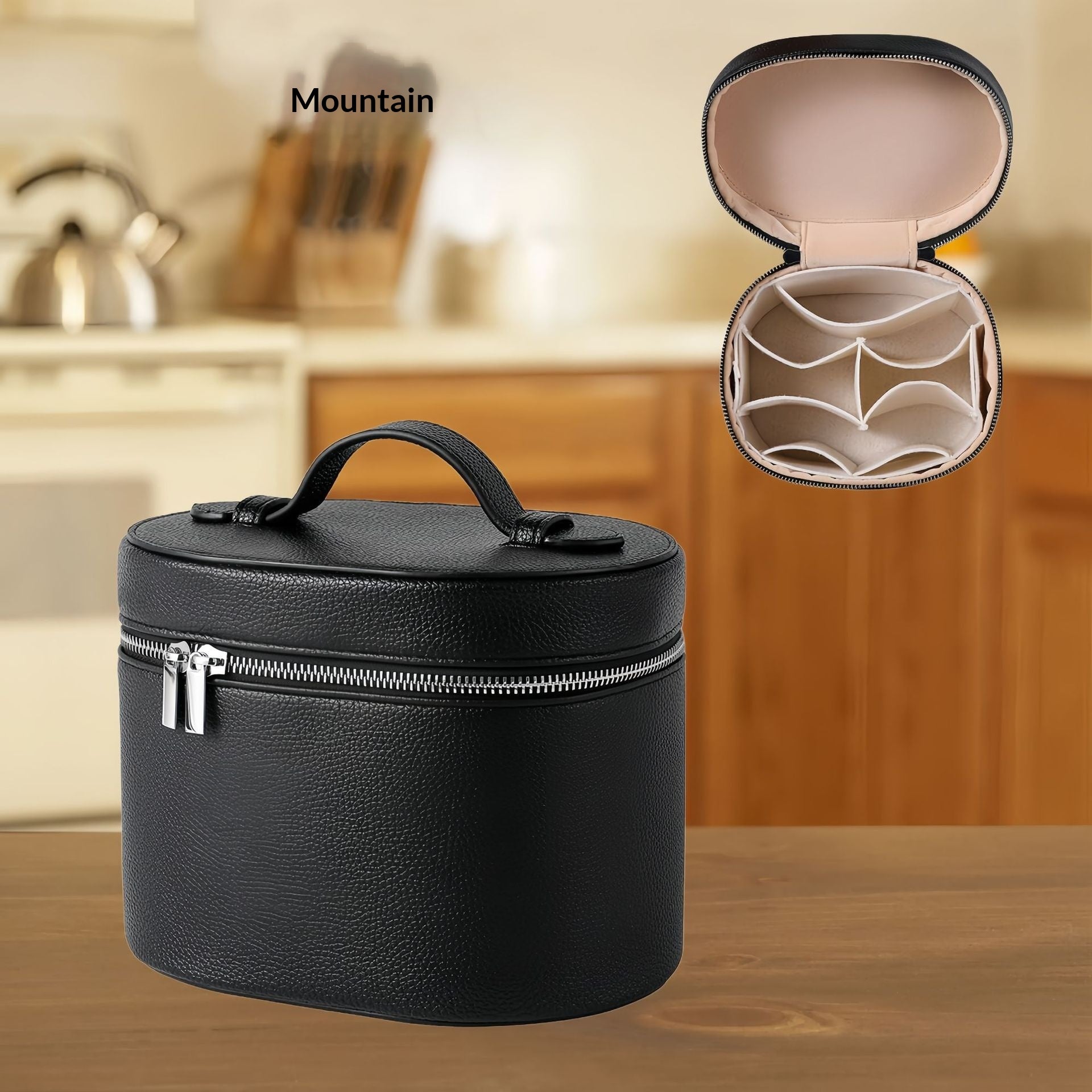 Organisateur Portable de Voyage Lychee-Grain Grande Capacité