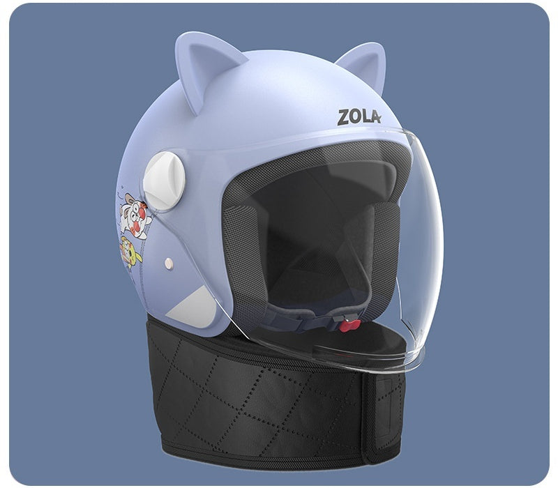 Casque de vélo électrique écharpe d'hiver pour les hommes et les femmes