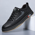 Chaussures en cuir pour hommes respirant tout en adéquation