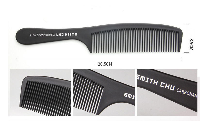 Cheveux professionnels longues cheveux coiffer peigne grande dent cheveux bouclés peign