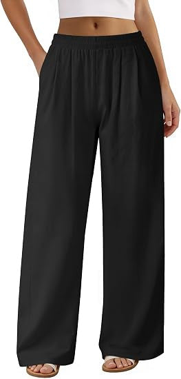 Pantalons à jambes larges pour femmes