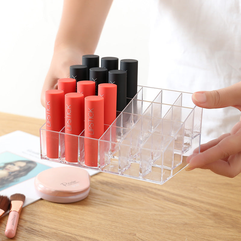 Display Stand Storage Box Women's Desktop Lipstick Organisateur