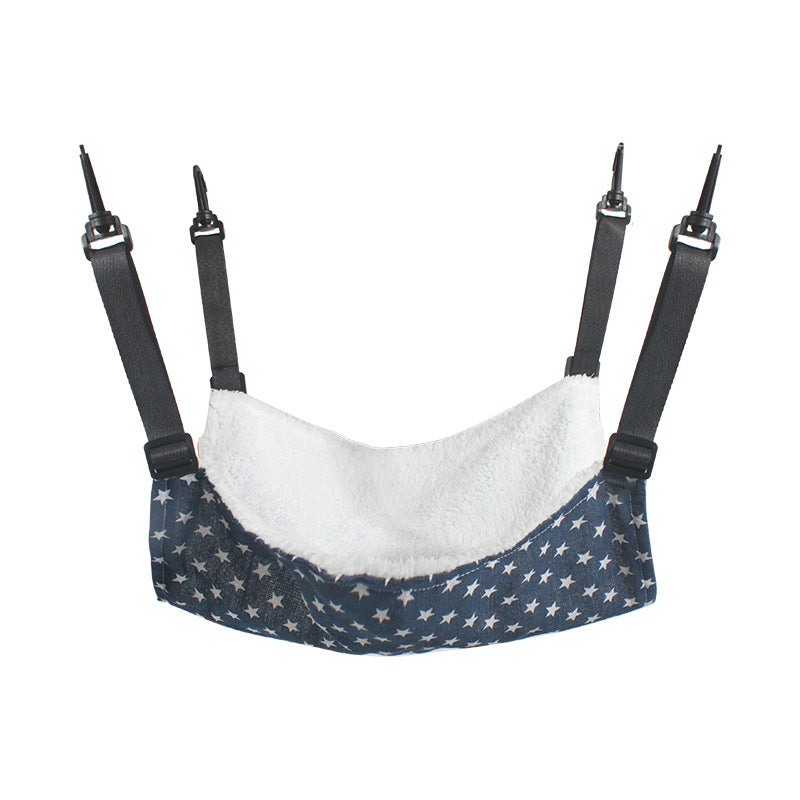 Designer Pet Hammock Cotton Mouse Ferrets Guinée Pig Chat Lit suspendu pour chats Rodents Hamm