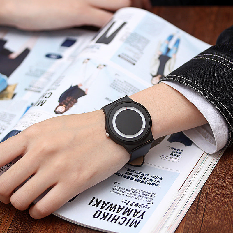 Montre électronique couple pointerless
