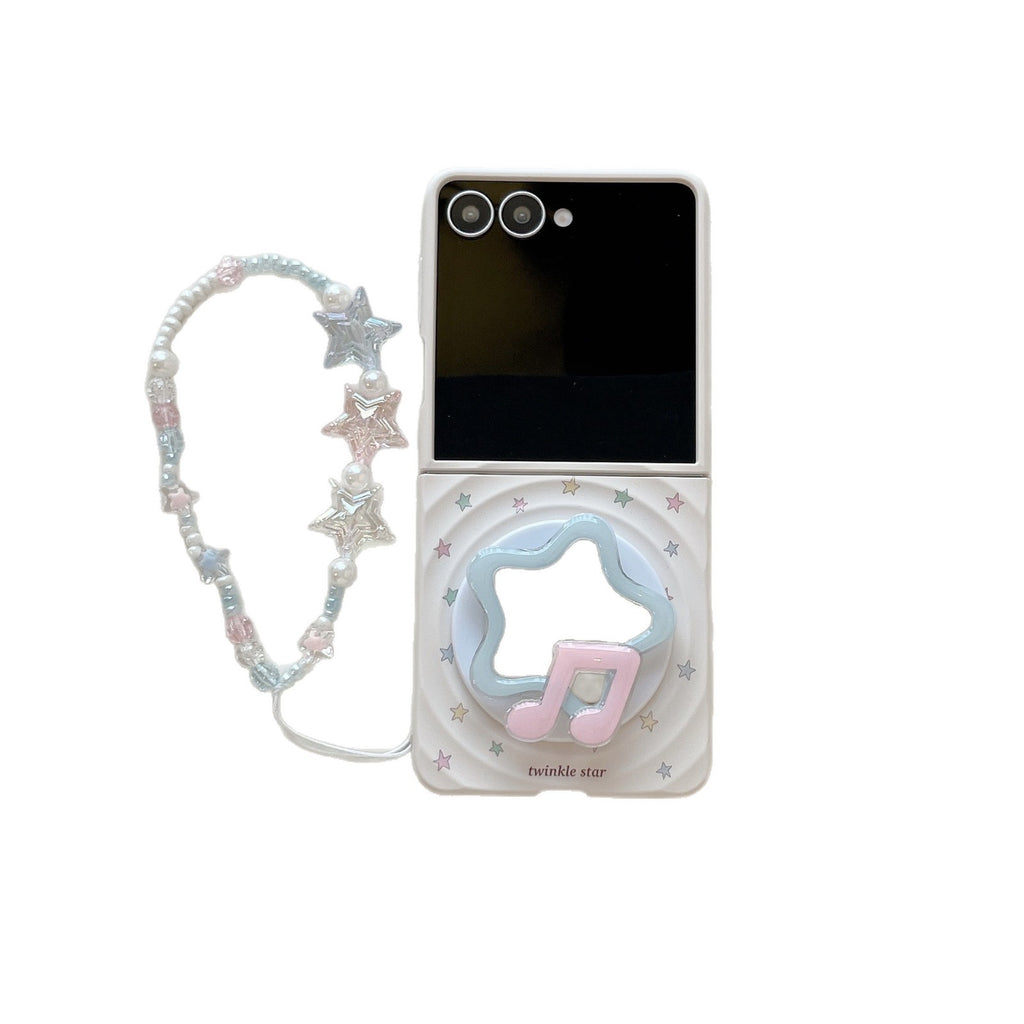 Boîtier de protection magnétique pliant stellaire coloré