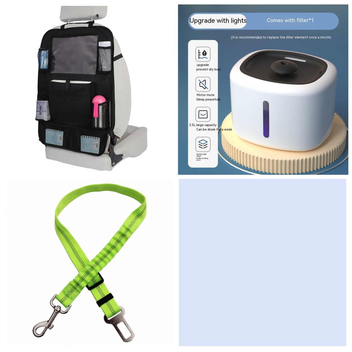 Distributeur d'eau intelligent pour animaux de compagnie Circulation automatique