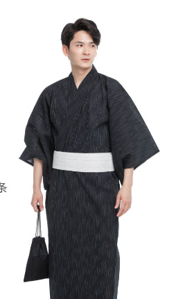Yukata Accueil Loisirs Ensemble traditionnel Bain Gown Pour Cool Respirant porter à la maison