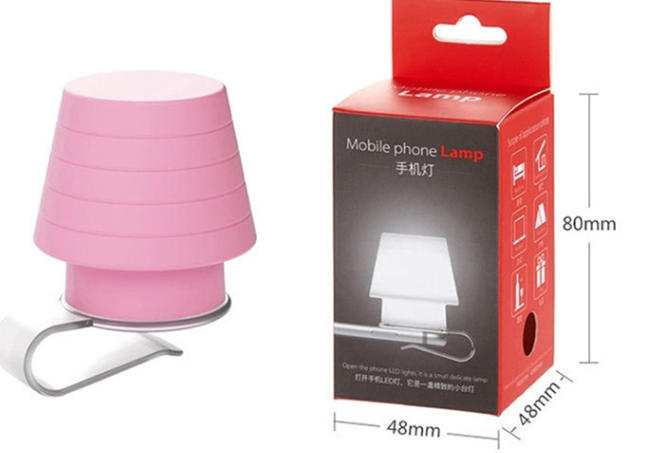 Mabor Stylish Cute Silicone Support de téléphone mobile Lampe de nuit Lampe Cadeaux