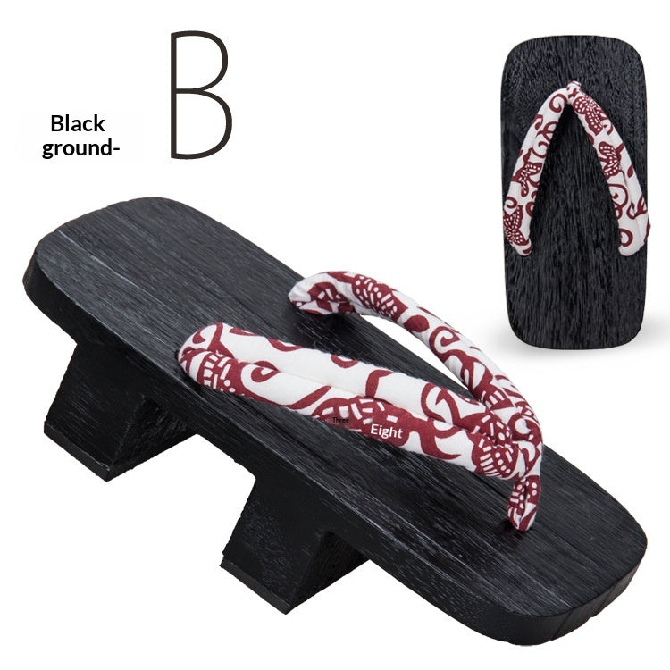 Flip-flops en bois massif de 5,5cm